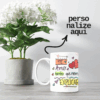 Caneca de Cerâmica Branca 325 ML
